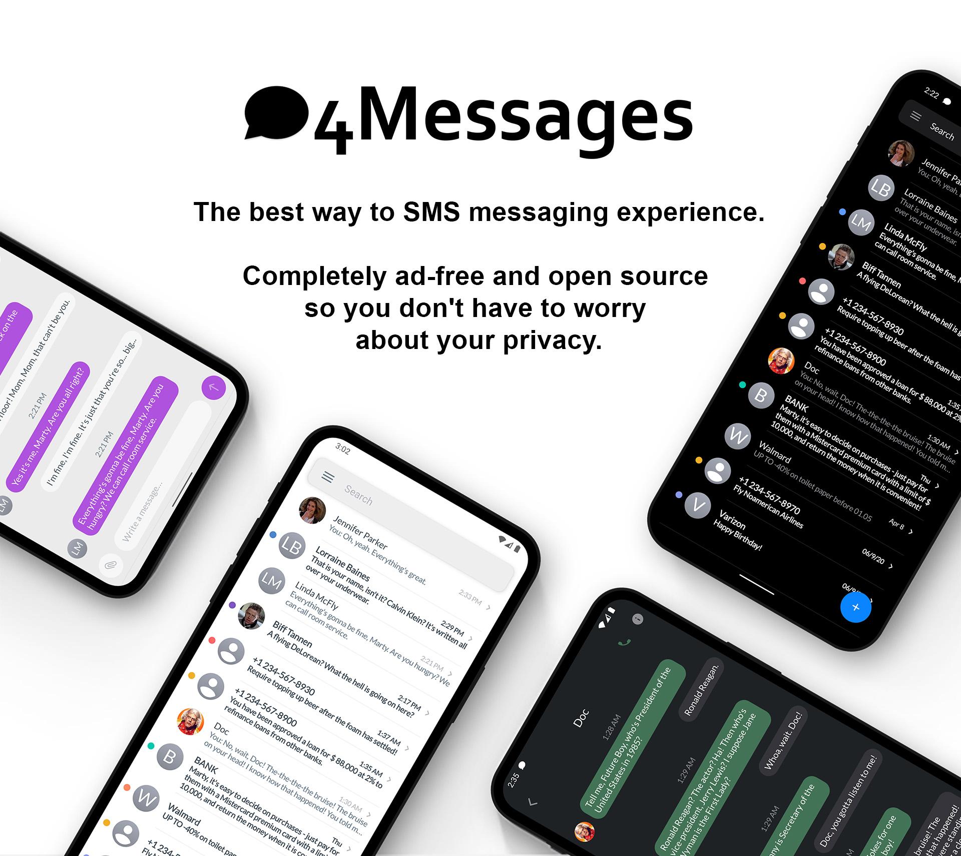 Messages mod. SMS message Dictionary.