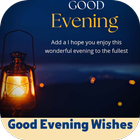 good evening wishes icon