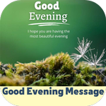 good evening message icon