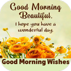 good morning wishes icon