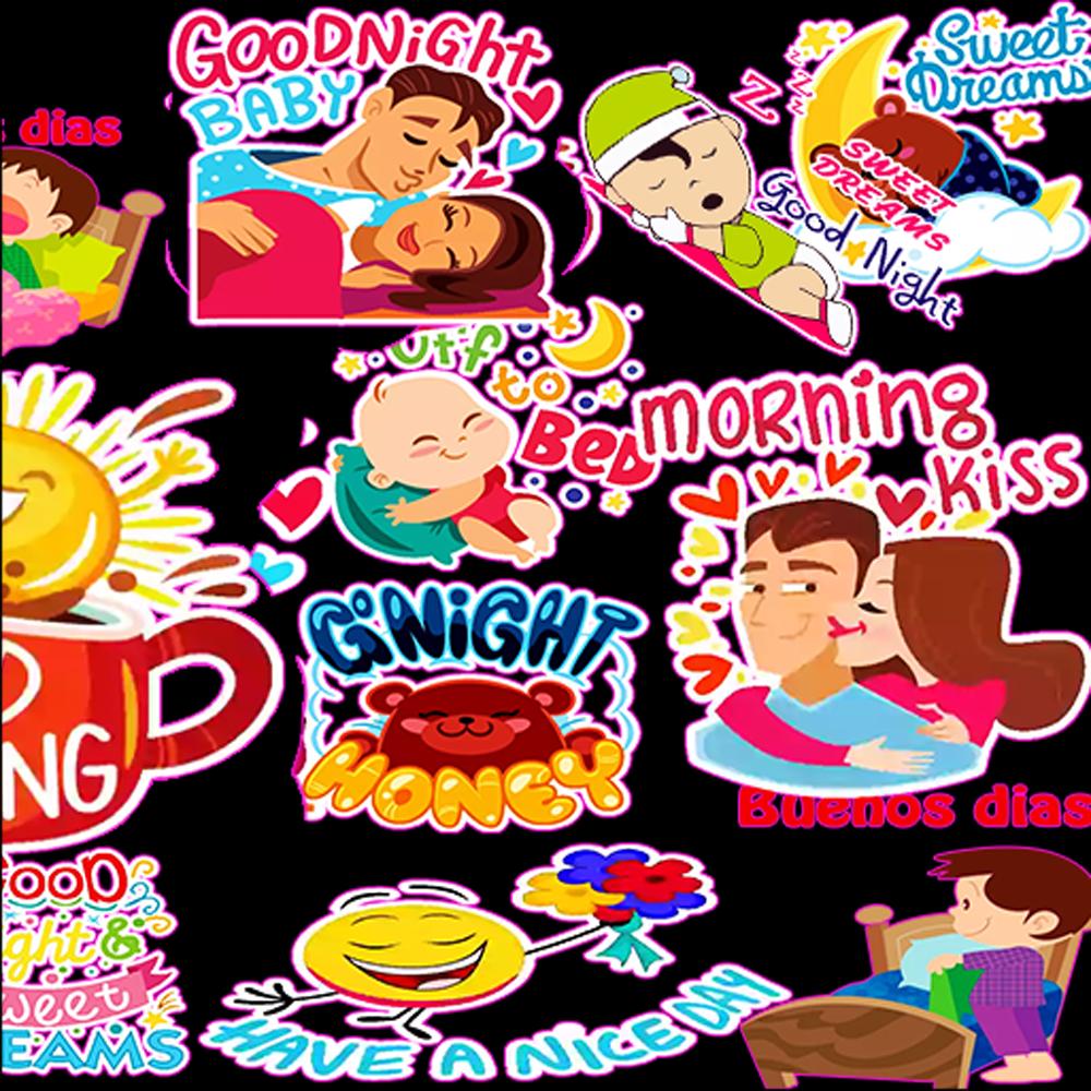 Selamat Pagi Selamat Malam Stiker Untuk Whatsapp For Android