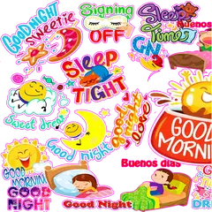 Good Morning/Good Night Stickers For WhatsApp アプリダウンロード