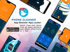 Phone Cleaner App-Booster, Battery saver, App lock Affiche