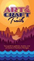 Art & Craft Trails Guide Plakat