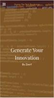 GENERATE INNOVATION Affiche