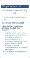 Optimal Sup Spé plakat