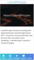 Listen & Prosper Daily Devotio تصوير الشاشة 2