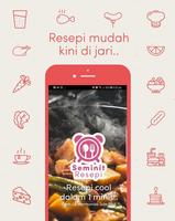 Seminit Resepi poster