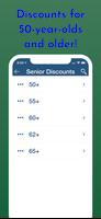 Senior Discounts + Coupons स्क्रीनशॉट 2