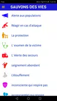 PREMIERS SECOURS SST Screenshot 1