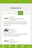 Radio Côte d'Ivoire الملصق