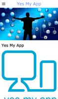 Yes My App for business Poster