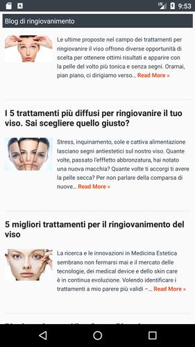 trattamenti per ringiovanire il viso