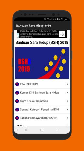 Bantuan Sara Hidup Bsh 2019 For Android Apk Download