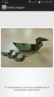 3-Minute Dollar Origami Free Ekran Görüntüsü 1