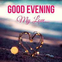 Good Night evening Messages image GIF and greeting syot layar 1