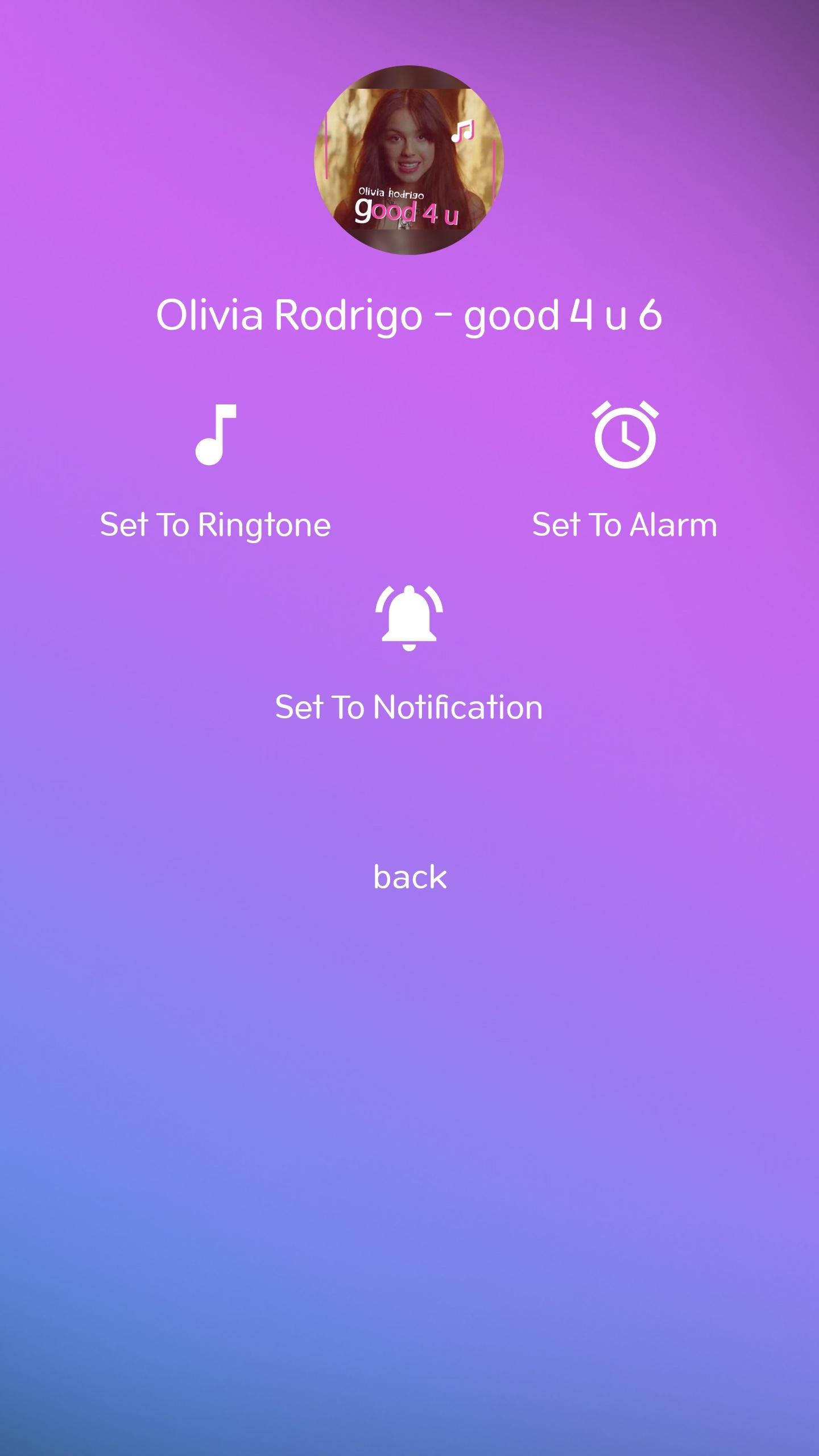 Download do APK de Olivia Rodrigo - good 4 u para Android