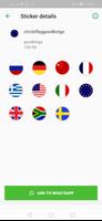 Country Flags WASticker スクリーンショット 1