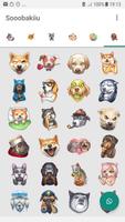 WAStickerApps Joyful dogs plakat