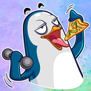 Pinguin-Aufkleber WASticker APK