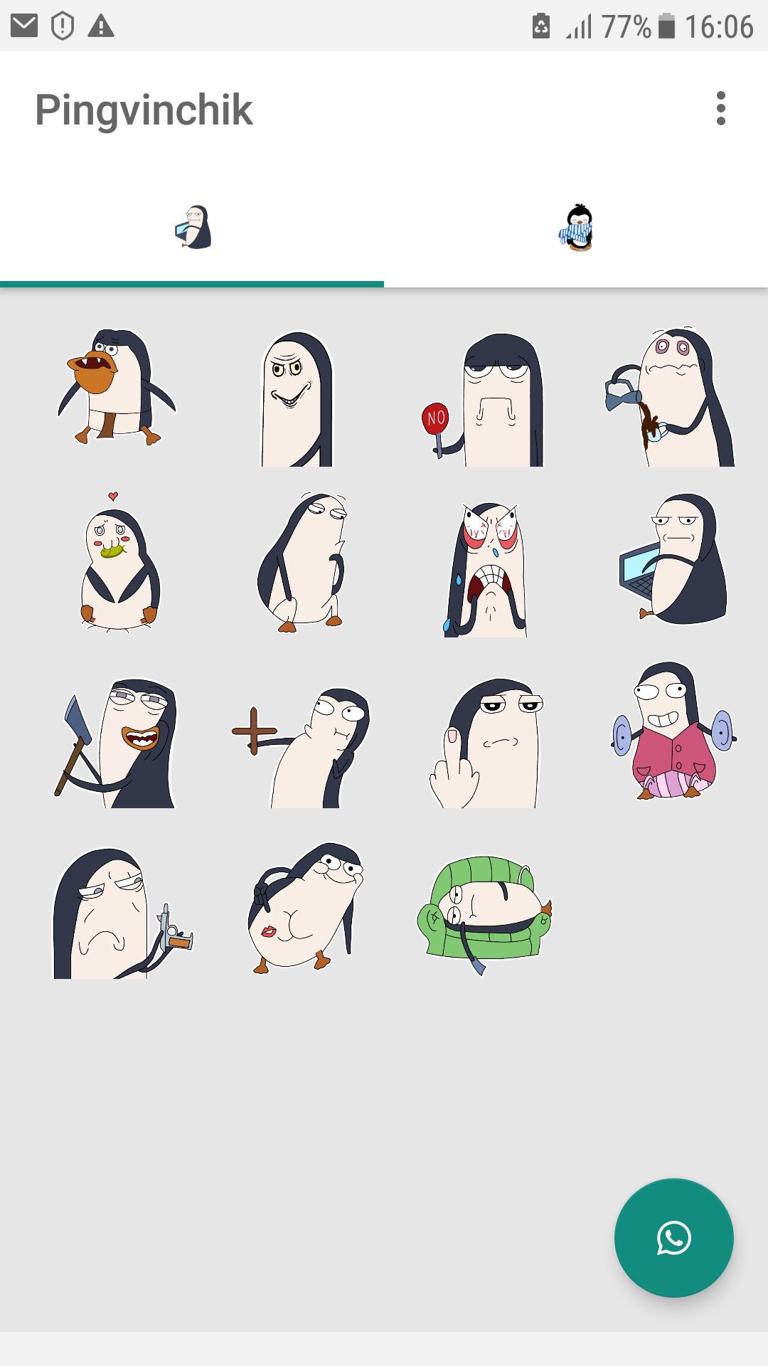 Penguin Stickers Wastickerapps For Android Apk Download