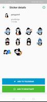 Penguin Stickers WASticker syot layar 3
