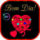 Mensagens Bom dia,Boa tarde,Boa Noite Imagens Gif APK