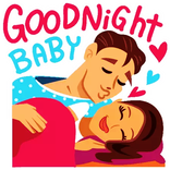 Good Morning & Good Night Stickers "For WhatsApp"