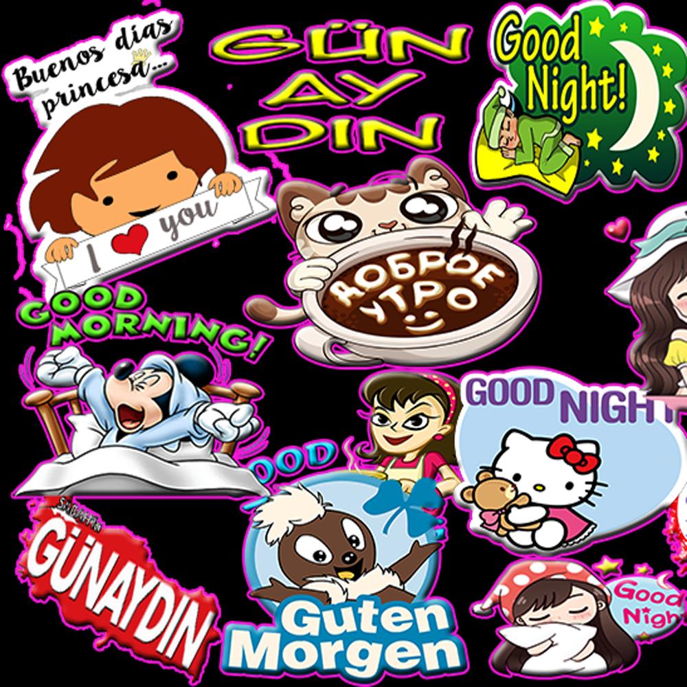 Selamat Pagi Selamat Malam Stiker Untuk Whatsapp For Android