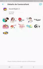 Good morning & Good Night stickers for whatsapp APK 下載