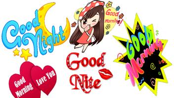 Good Morning good night Stickers WaStickerApps screenshot 2