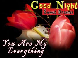 Good night evening message GIF تصوير الشاشة 1