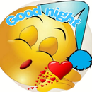 Good Night Stickers Video aplikacja