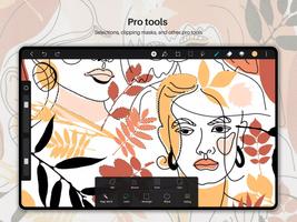 App Digital Paint Drawing Poster