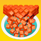 Color Cube Hole Fill 3D آئیکن