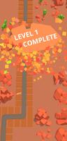 Crossy Rails 3D: Mining Cart Slide Puzzle Game captura de pantalla 2