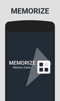 Memorize - Memory Game Plakat