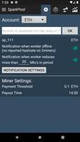 SparkPool Monitor captura de pantalla 1