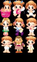 برنامه‌نما Cute Stickers عکس از صفحه