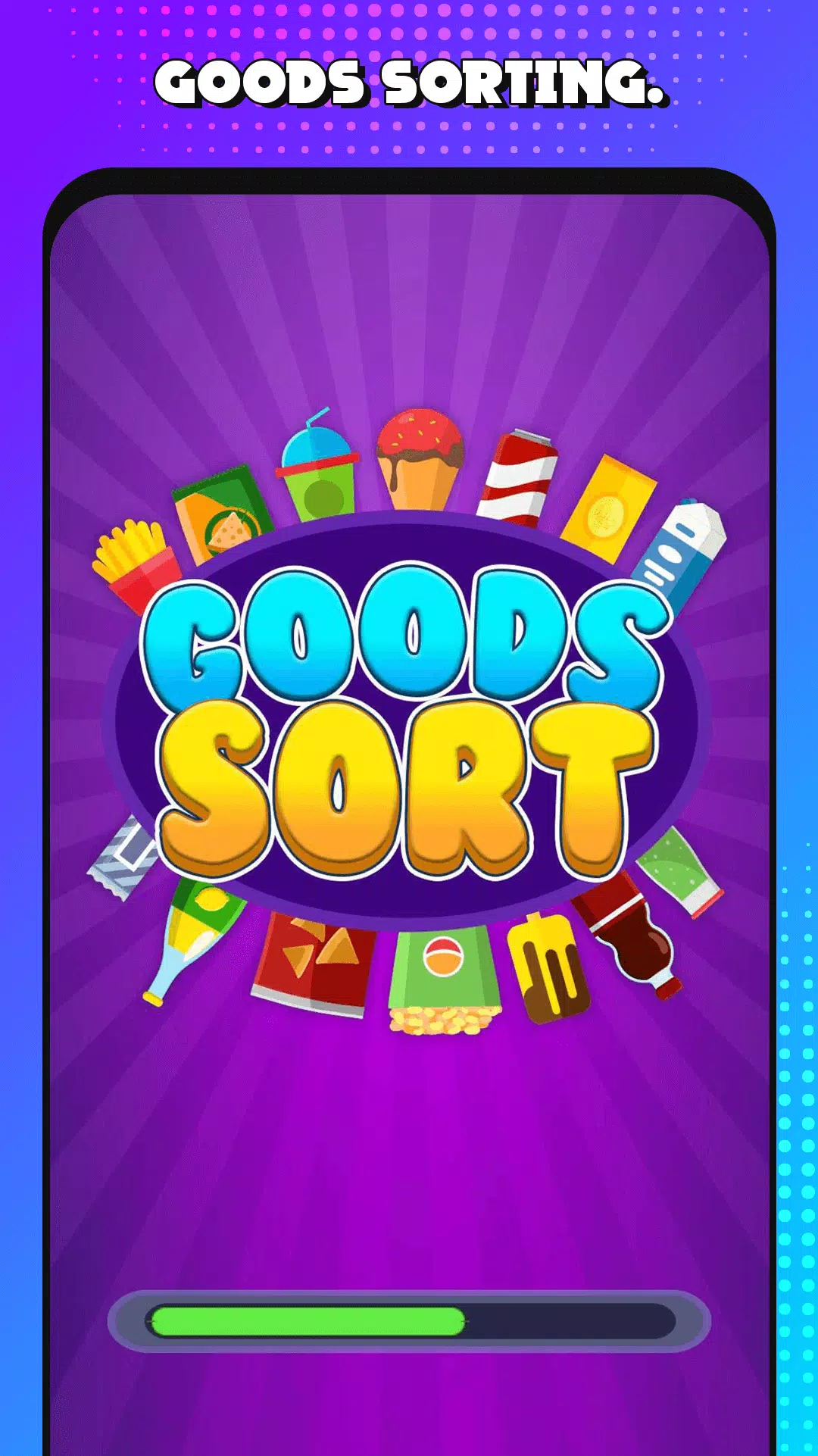 Goods Sorting Game – Merge 3