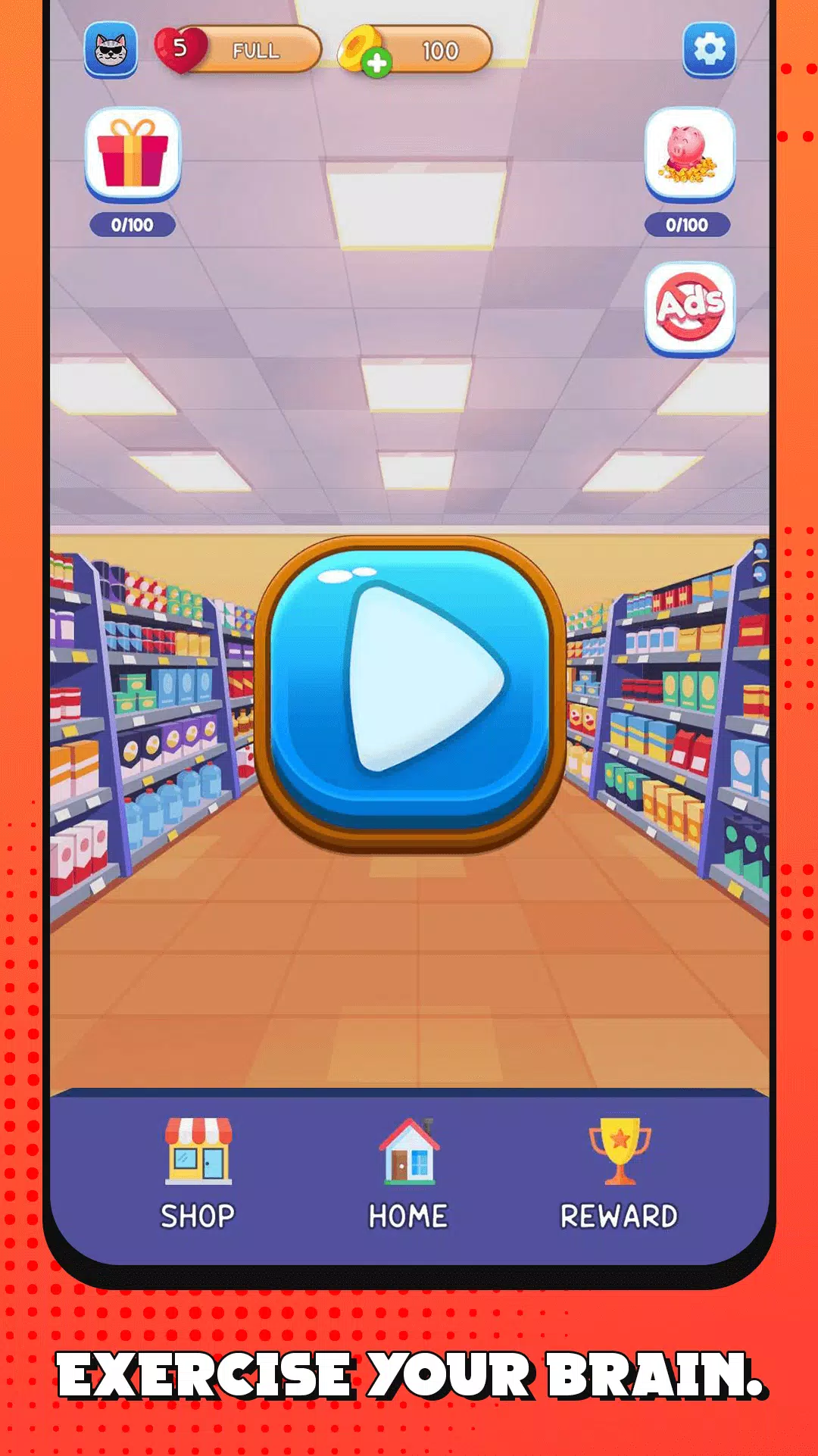 Goods Sorting Game – Merge 3