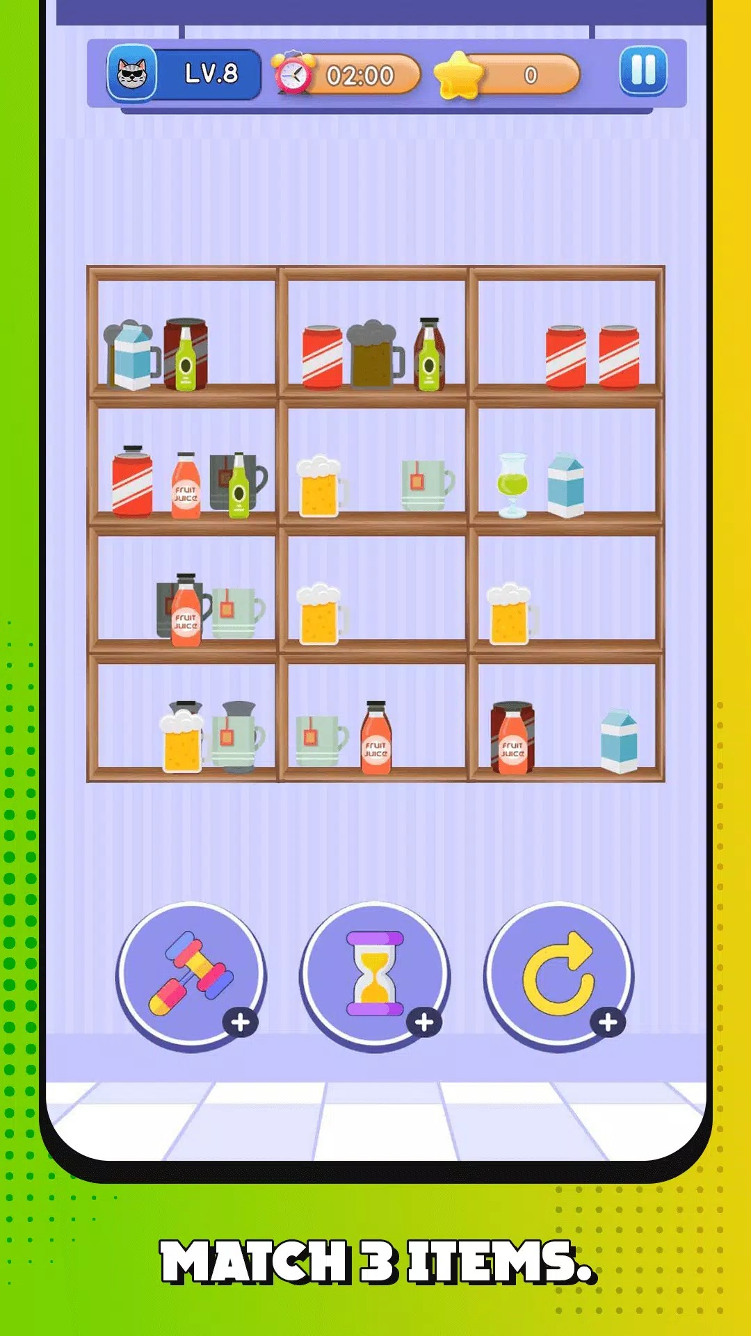 Goods Sorting Game – Merge 3