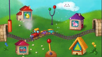 Choo - match shape puzzle game for toddler 스크린샷 1