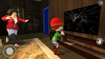 Scary Evil Teacher 3D: School スクリーンショット 1