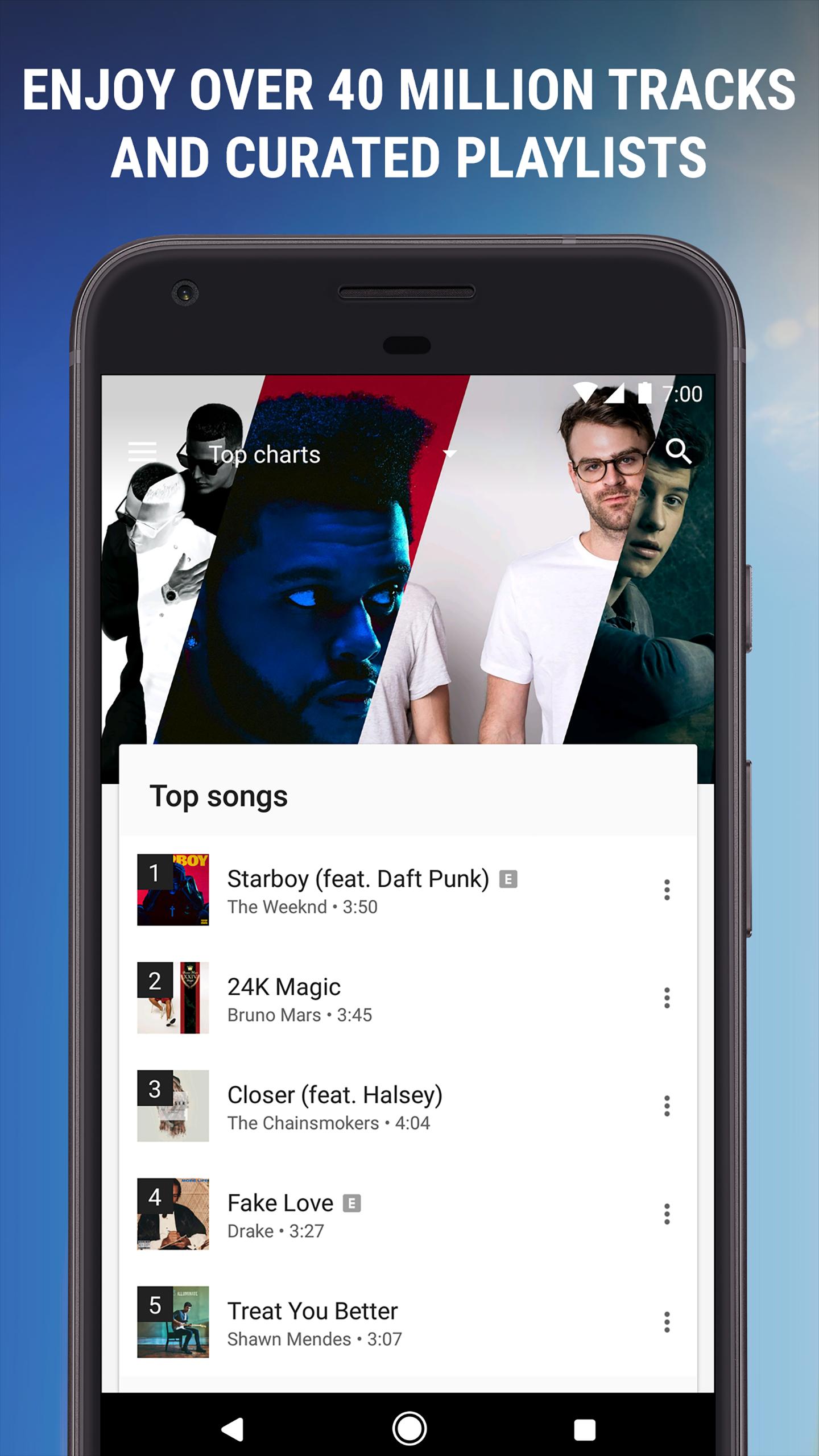 Google Play Music For Android Apk Download - fake love roblox id drake
