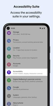 Android Accessibility Suite gönderen