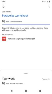 Google Classroom 截图 5