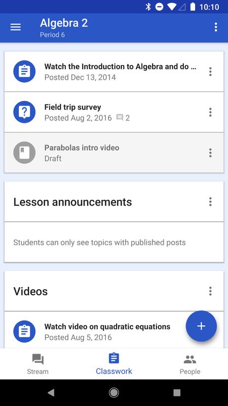 Google Classroom for Android - APK Download