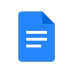 Documentos de Google icono