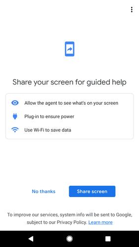 google support services for android
